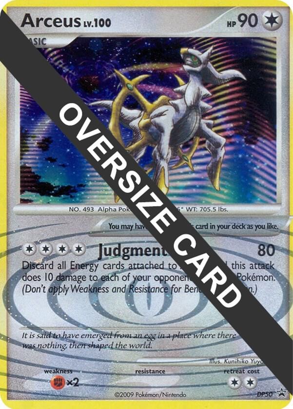 Arceus DP50 DP Black Star Promos