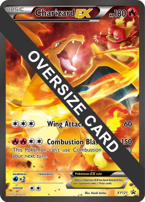 Charizard EX XY121 XY Black Star Promos