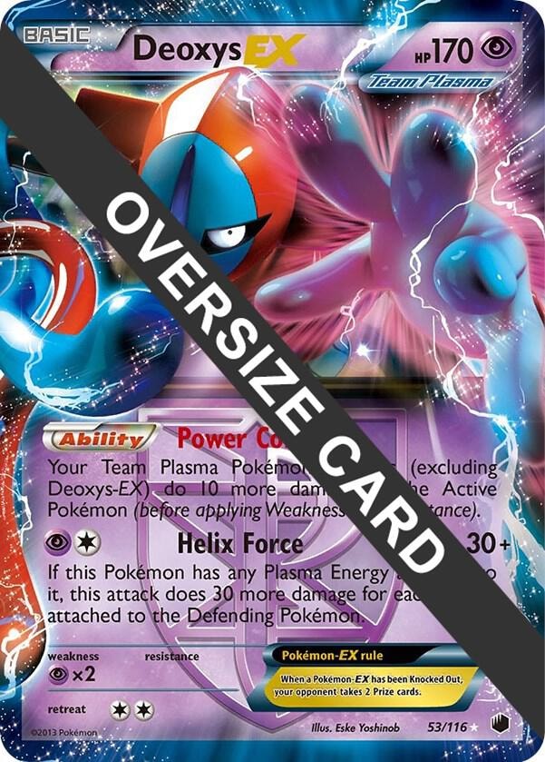 Deoxys EX 53 116 Plasma Freeze