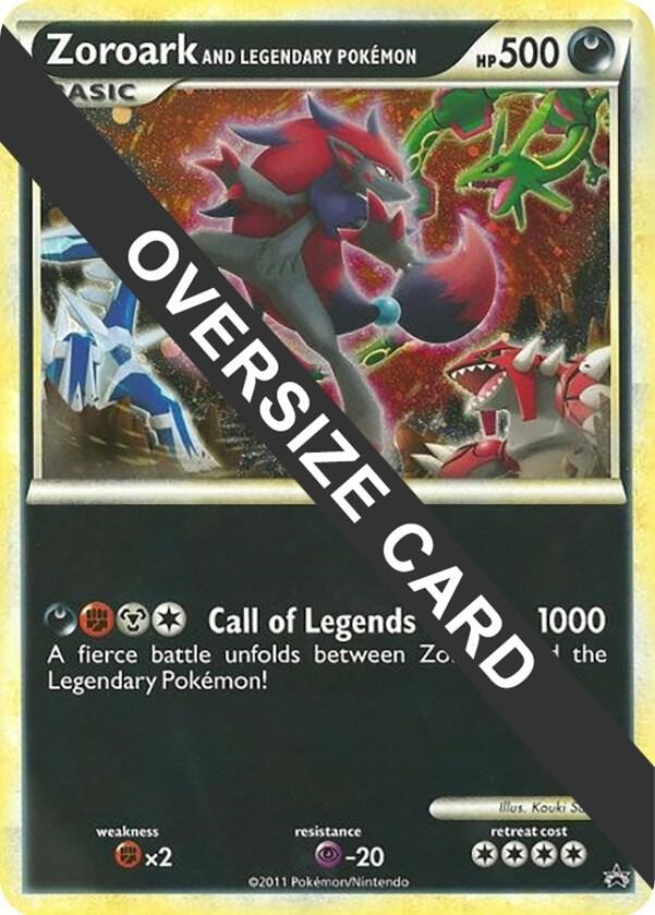 Zoroark and Legendary Pokemon World of Illusions Promo