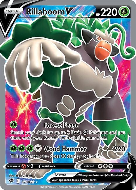 Rillaboom V Full Art