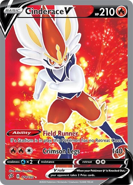 Cinderace V Full Art