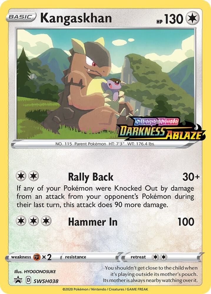 Kangaskhan SWSH038 Prerelease
