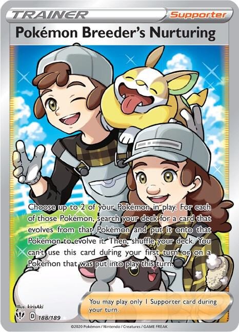 Pokemon Breeders Nurturing Full Art