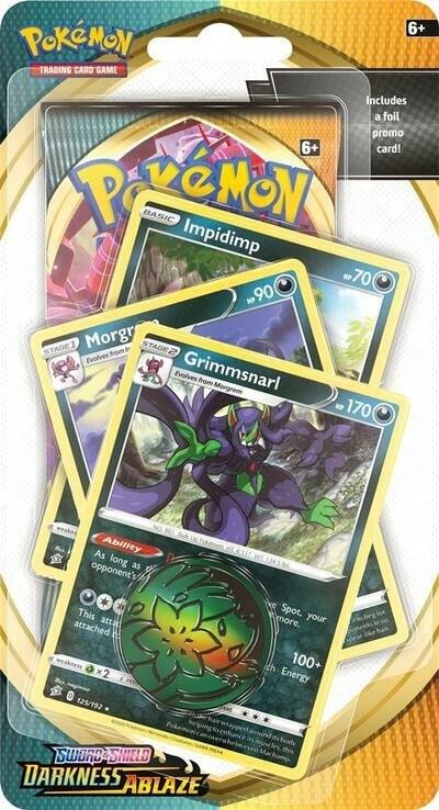 Darkness Ablaze Premium Checklane Blister Grimmsnarl