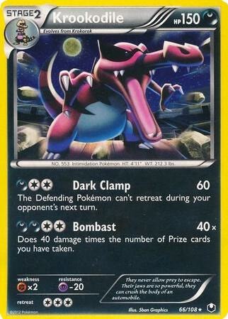 Krookodile 66 108 Cosmos Holo