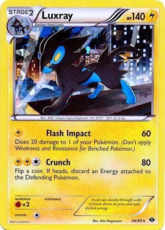 Luxray 46 99 Cracked Ice Holo