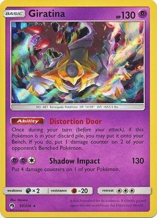 Giratina 97 214 Cosmos Holo
