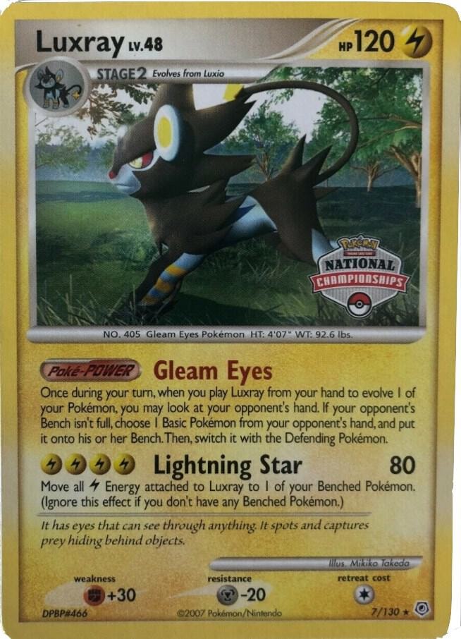 Luxray 7 130 National Championships