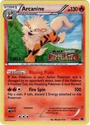 Arcanine 12 99 Prerelease Staff