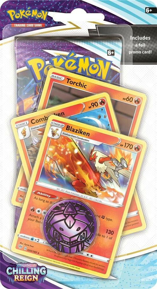 Chilling Reign Premium Checklane Blister Blaziken