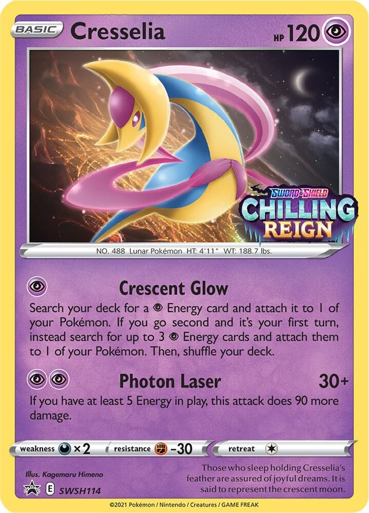 Cresselia SWSH114 Prerelease