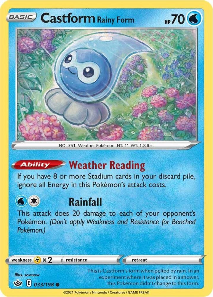 Castform Rainy Form