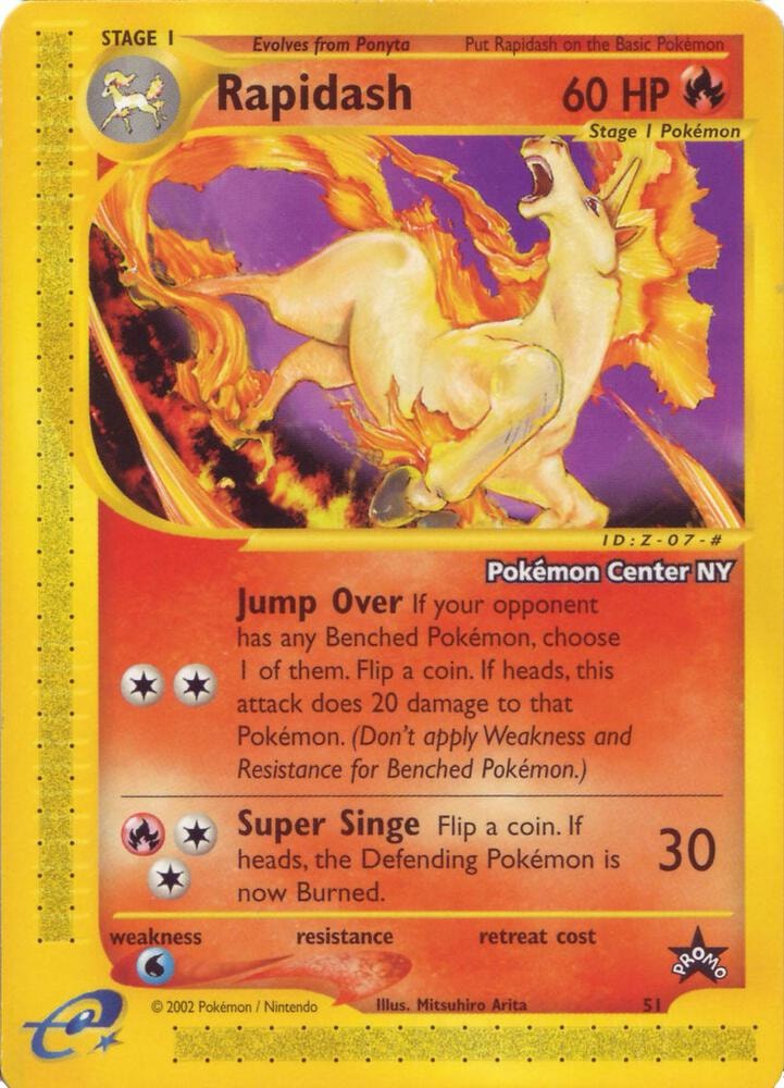 Rapidash Pokemon Center NY