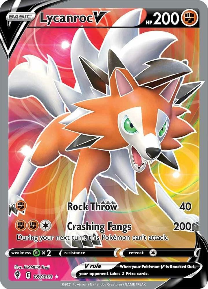 Lycanroc V Full Art