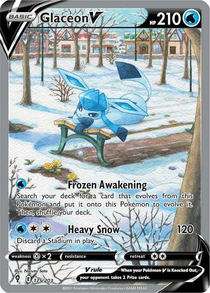 Glaceon V Alternate Full Art