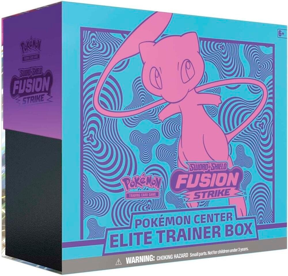 Fusion Strike Pokemon Center Elite Trainer Box Exclusive