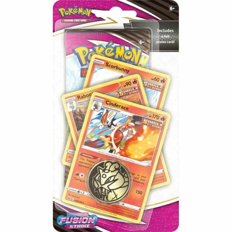 Fusion Strike Premium Checklane Blister Cinderace