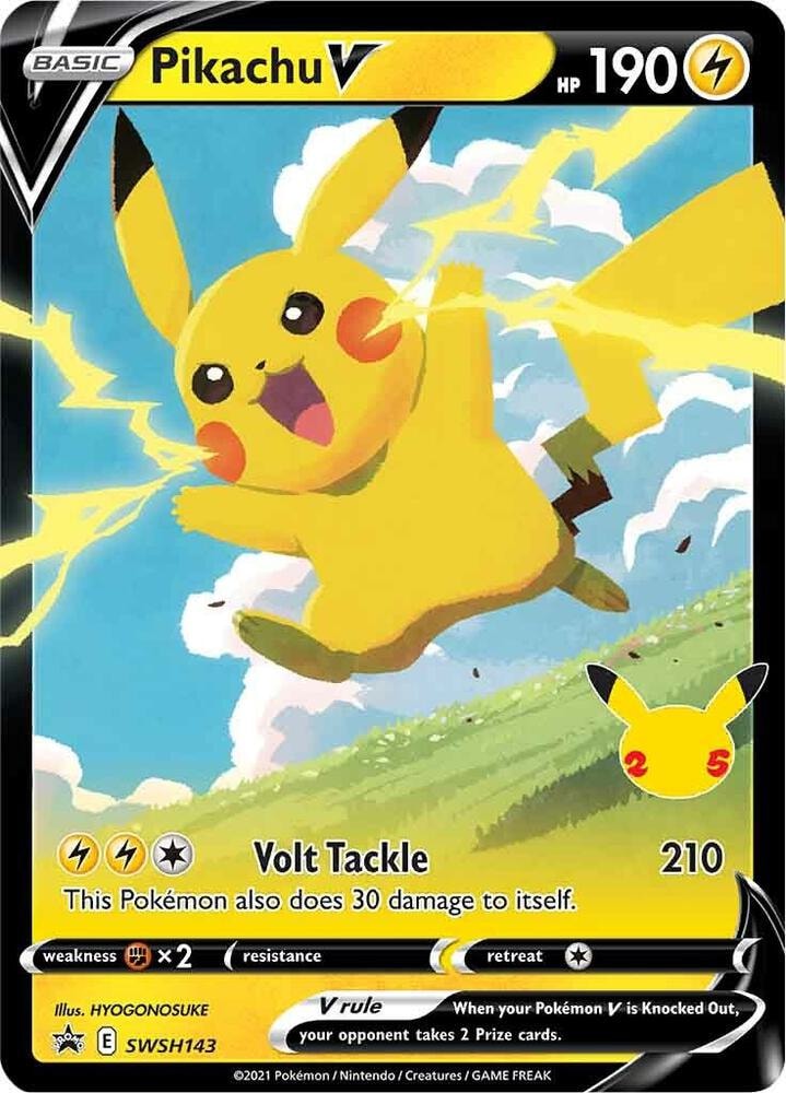 Pikachu V SWSH143