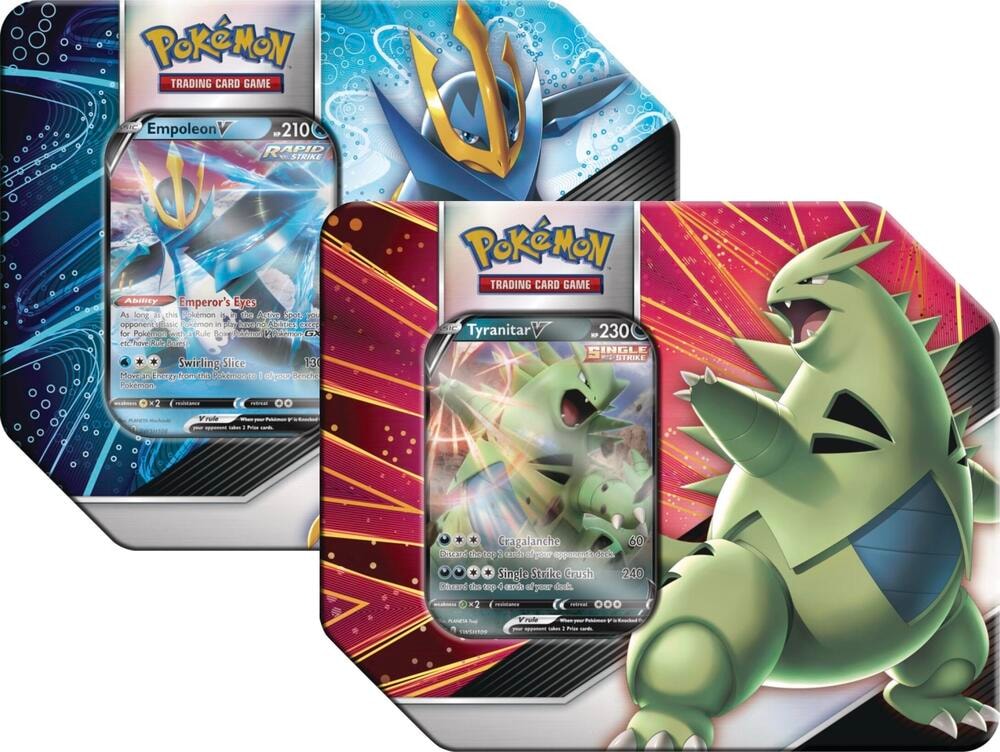 V Strikers Tin Set of 2