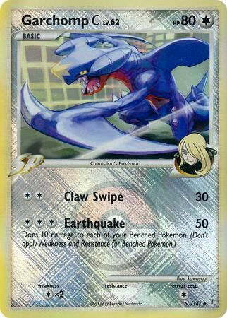 Garchomp C 60 147 League Promo