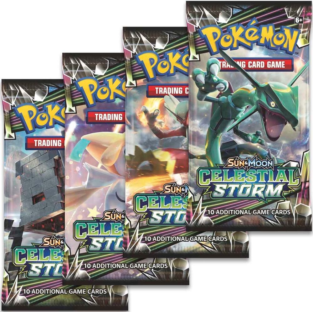 Celestial Storm Booster Pack Art Bundle Set of 4
