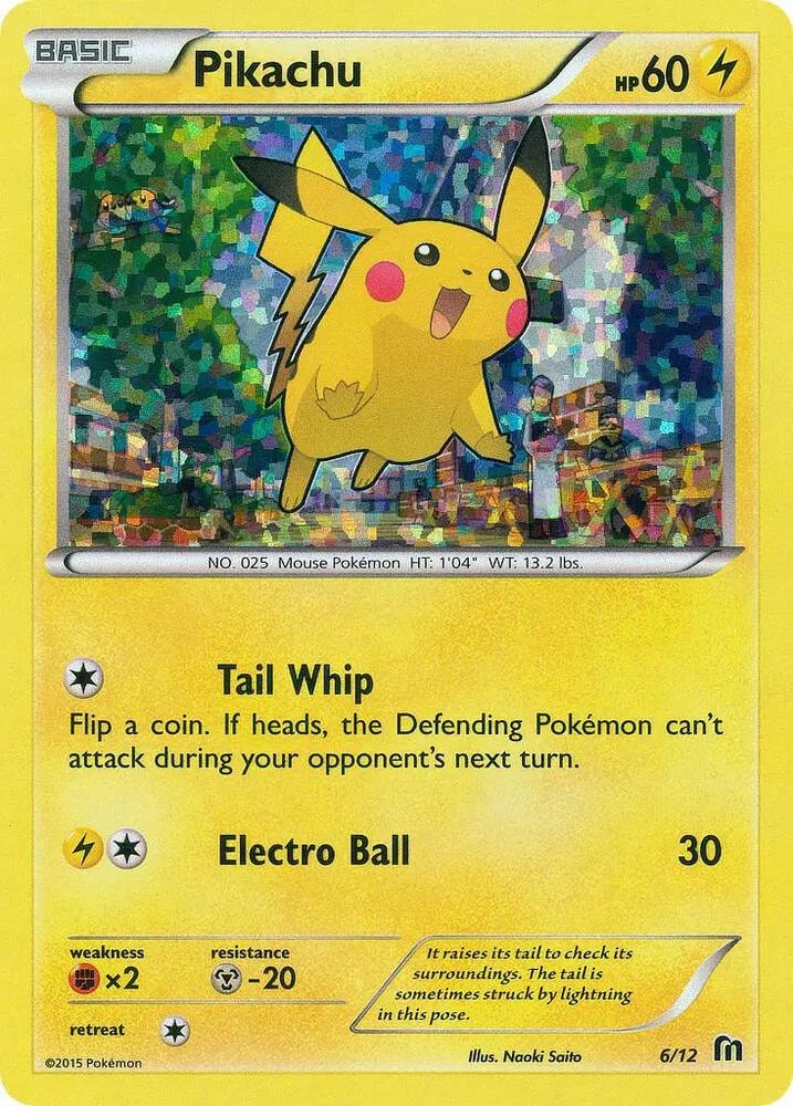 Pikachu 6 12