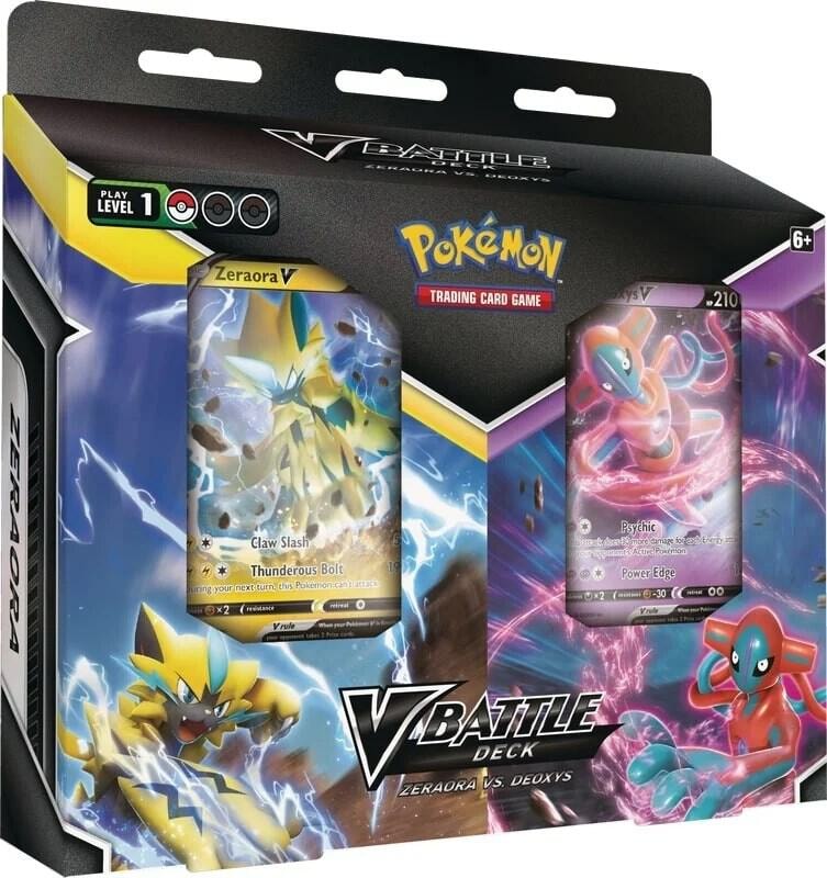 V Battle Deck Bundle Deoxys V Zeraora V