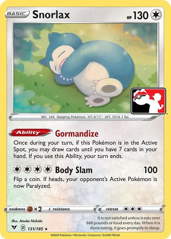 Snorlax 131 185