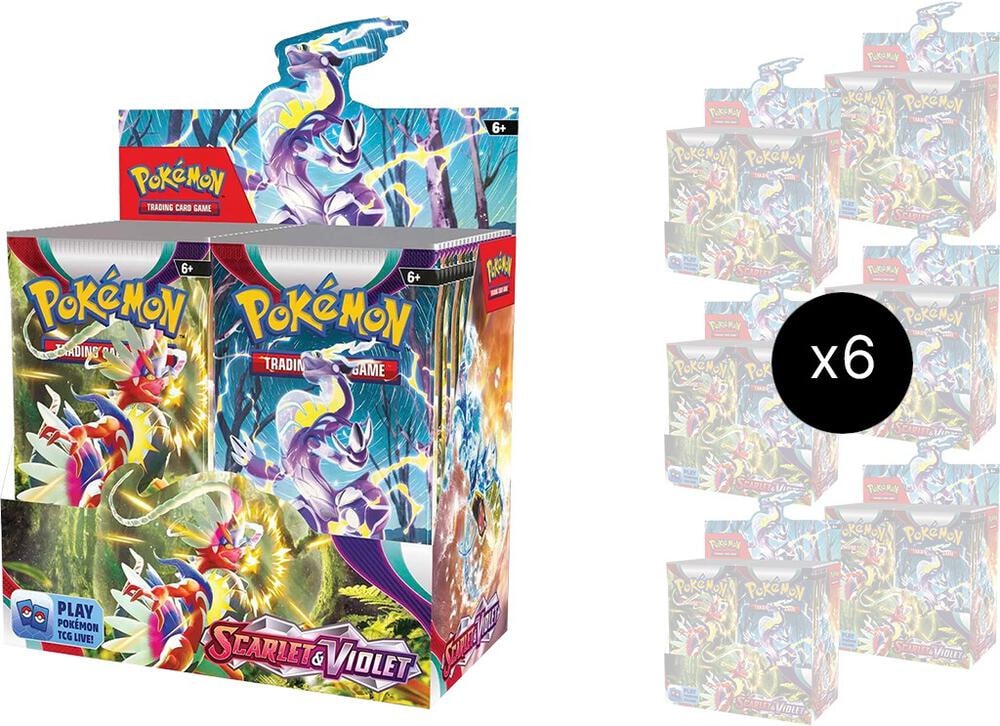Scarlet and Violet Booster Box Case