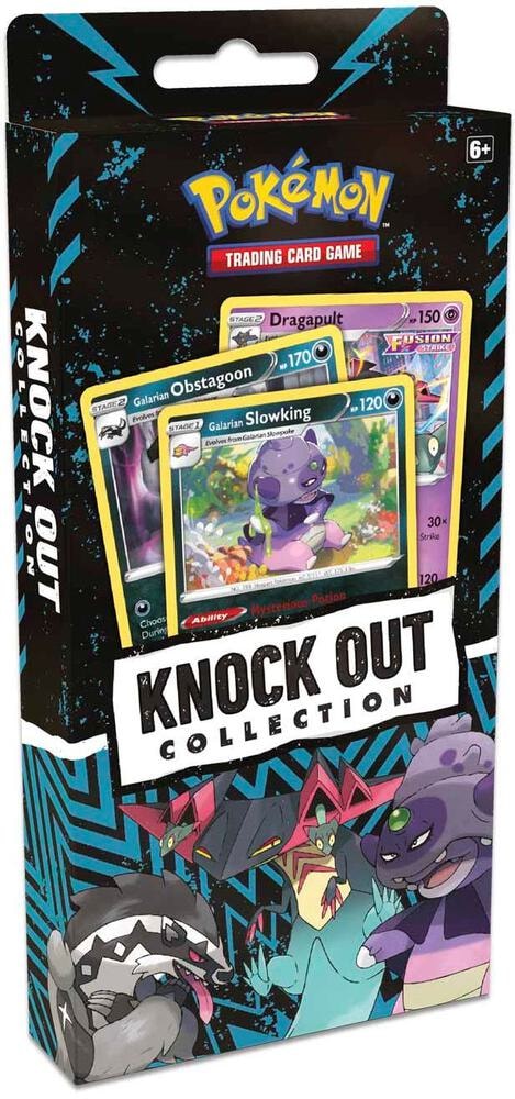 Knock Out Collection Galarian Slowking Galarian Obstagoon and Dragapult