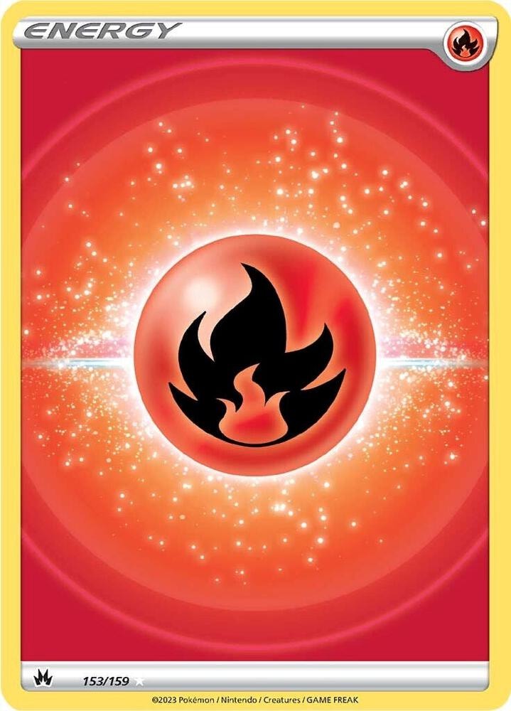 Fire Energy Texture Full Art