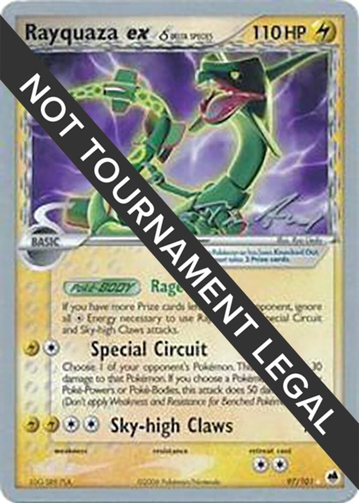 Rayquaza ex Delta Species 2007 Tom Roos