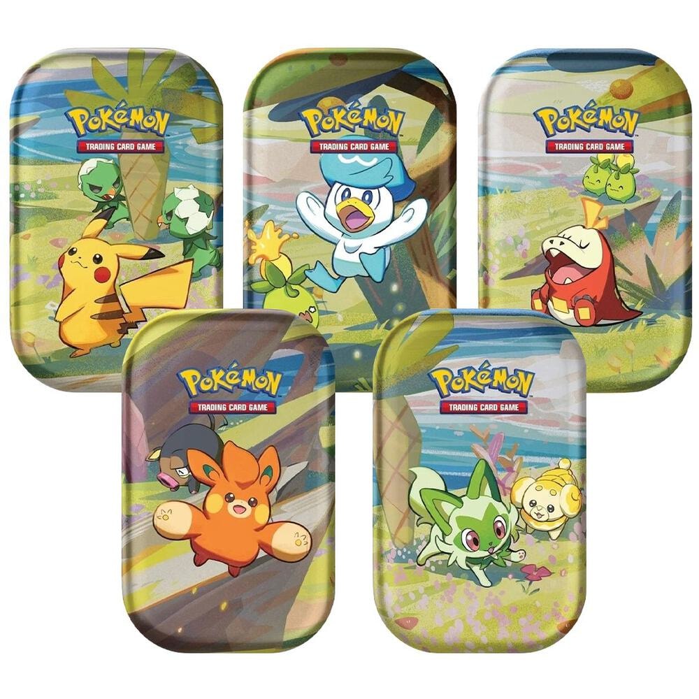 Paldea Friends Mini Tin Set of 5