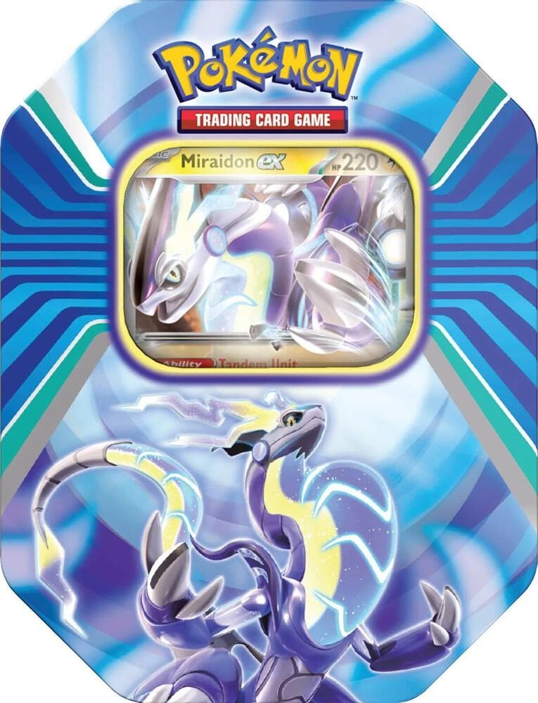 Paldea Legends Tin Miraidon ex