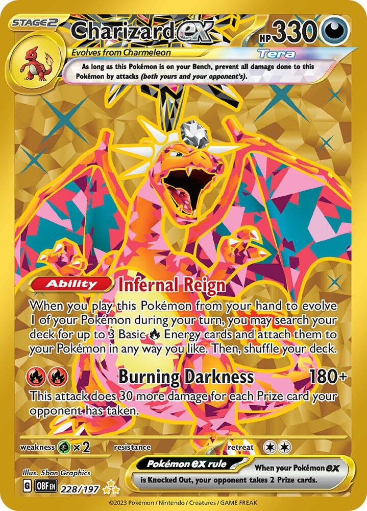 Charizard ex 228 197