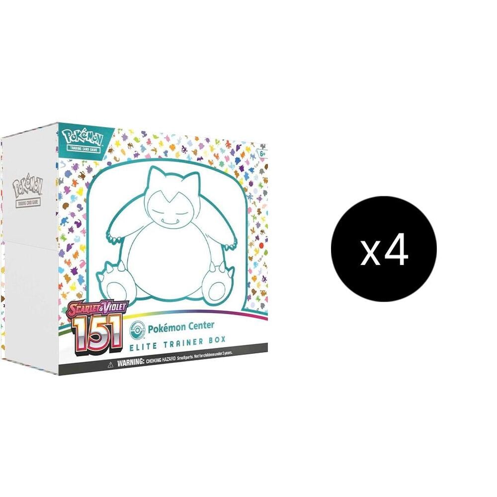 151 Pokemon Center Elite Trainer Box Exclusive Case