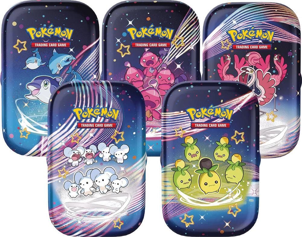 Paldean Fates Mini Tin Set of 5