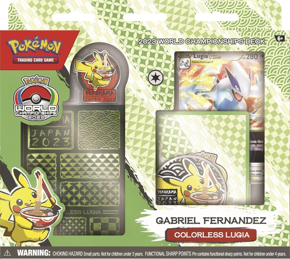 2023 World Championship Deck Gabriel Fernandez Colorless Lugia
