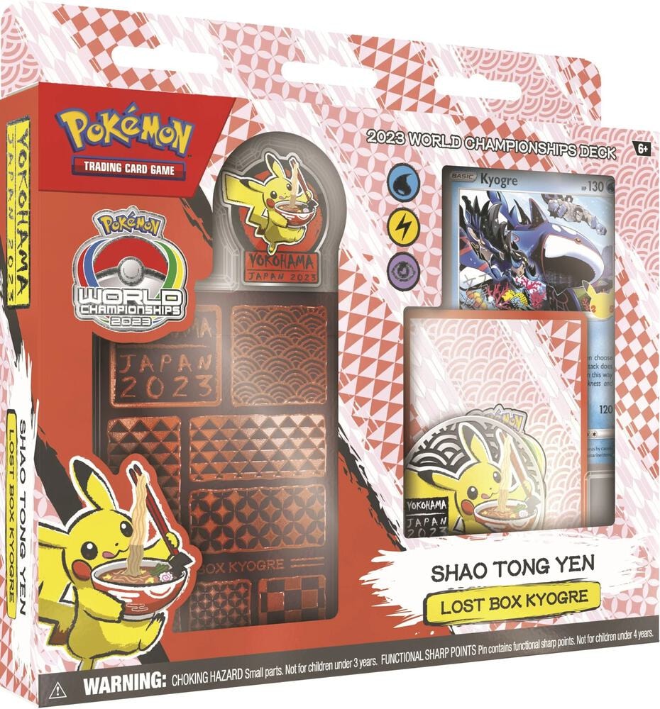 2023 World Championship Deck Shao Tong Yen Lost Box Kyogre