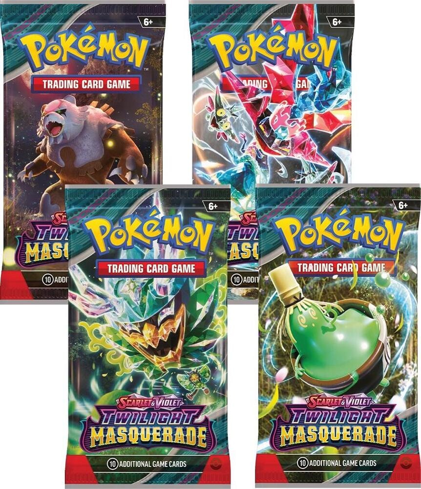 Twilight Masquerade Booster Pack Art Bundle Set of 4