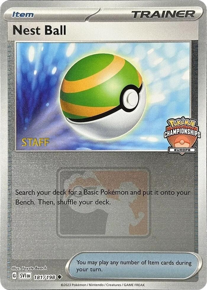 Nest Ball 181 198 Europe Championships Staff