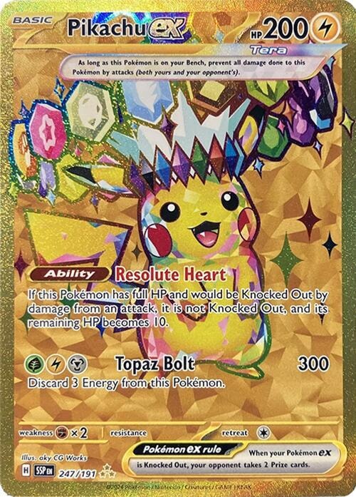 Pikachu ex 247 191