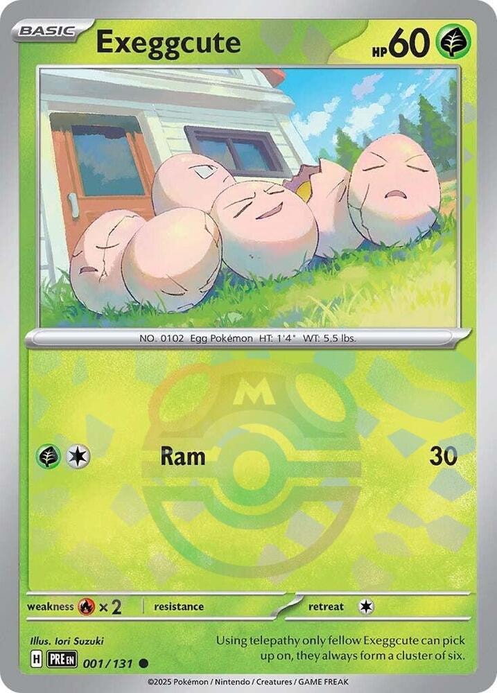 Exeggcute Master Ball Pattern