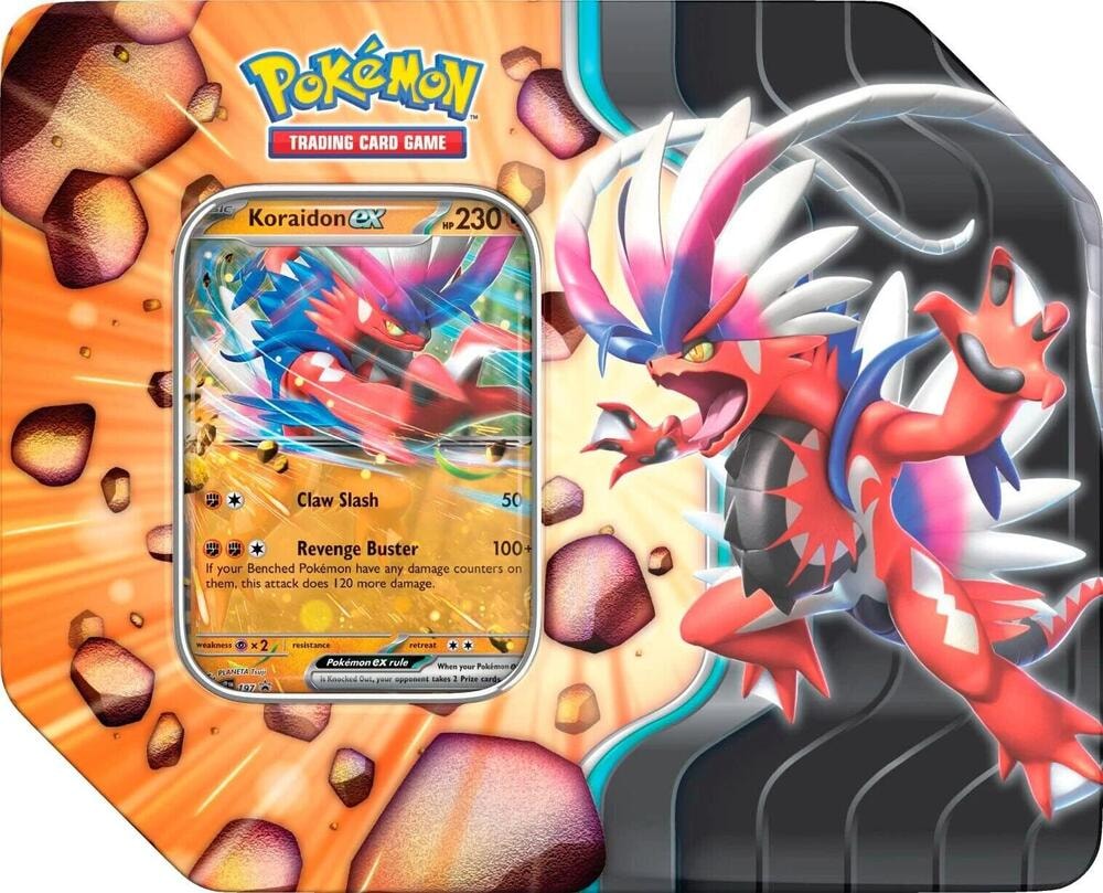 Slashing Legends Tin Koraidon ex