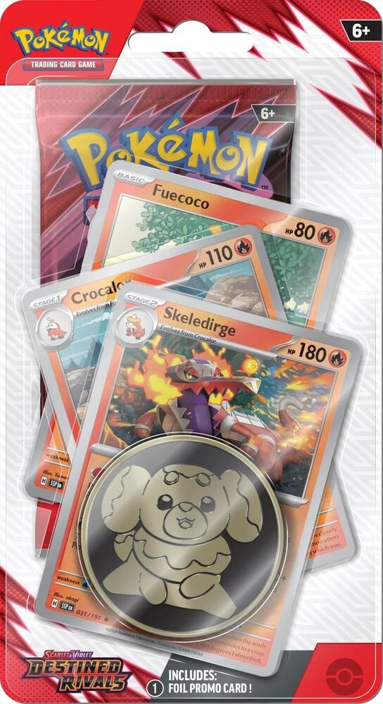 Destined Rivals Premium Checklane Blister Skeledirge