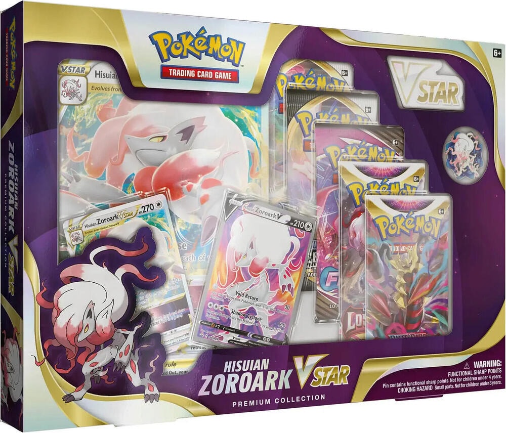Hisuian Zoroark VSTAR Premium Collection International Version