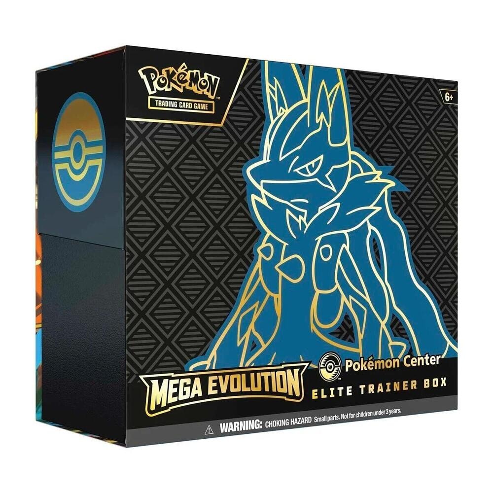 Mega Evolution Pokemon Center Elite Trainer Box Exclusive Mega Lucario