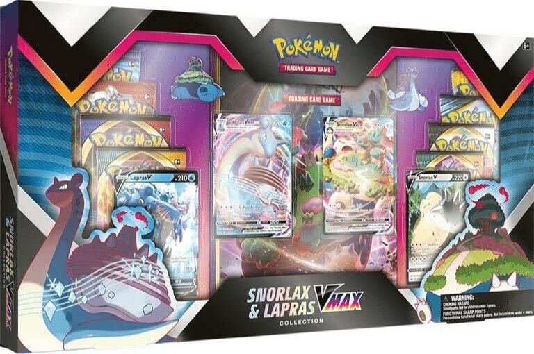 Snorlax and Lapras VMAX Collection