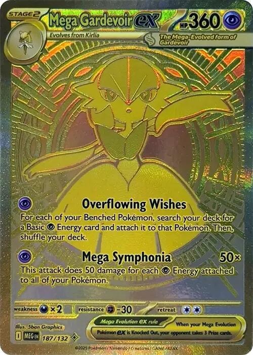 Mega Gardevoir ex 187 132